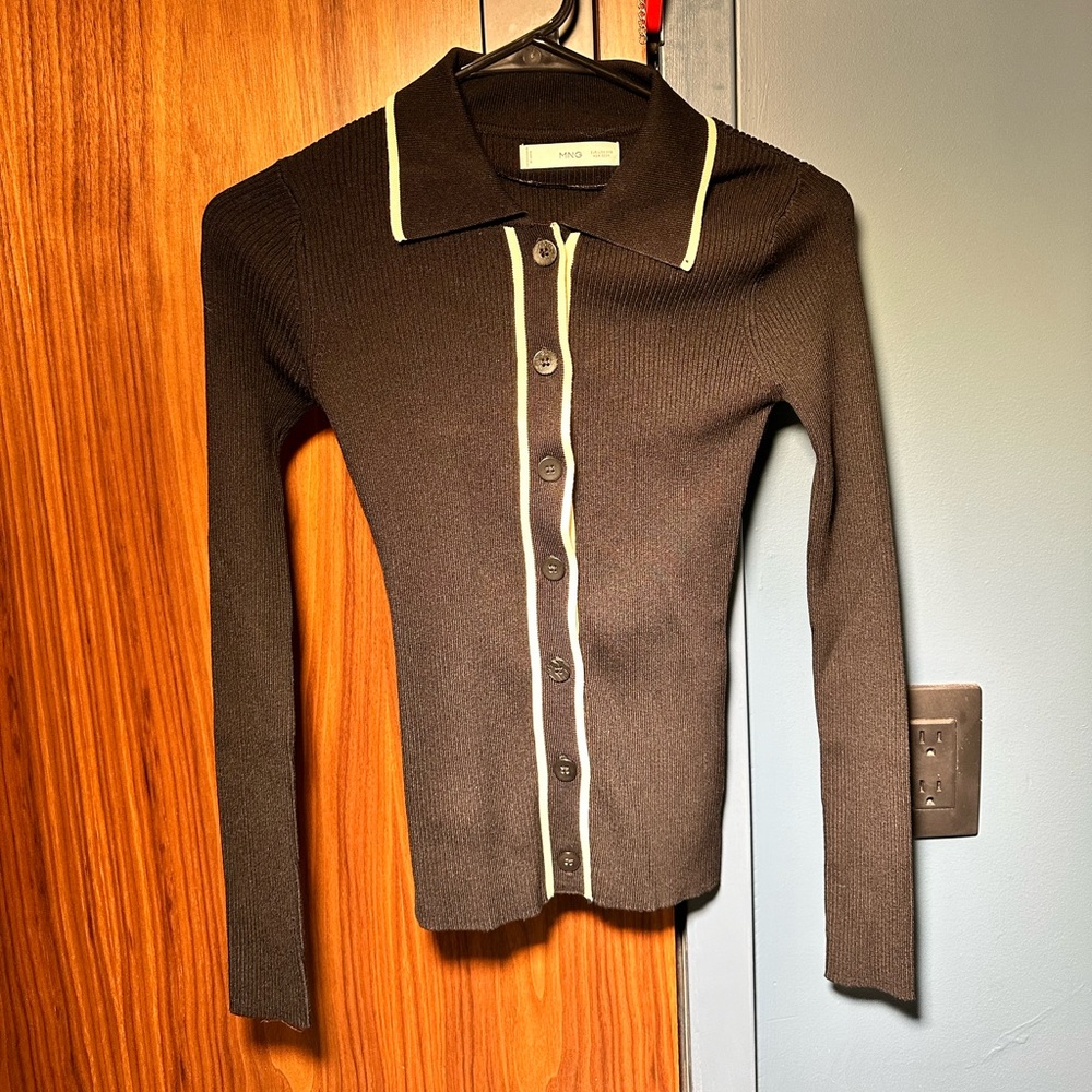 MANGO knit cardigan  XXS